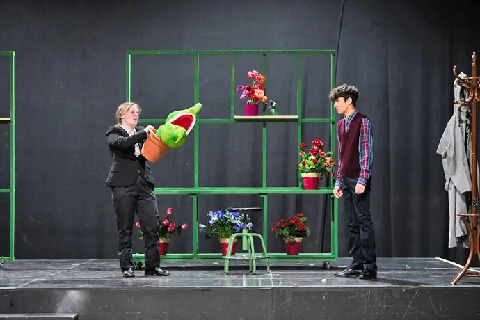 Escena de la obra 'La tienda de los horrores'. / x