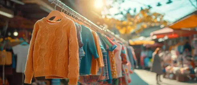 Varios art&iacute;culos de un mercadillo. / A.S.P