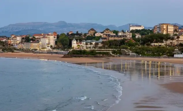 Playa de El Sardinero. / A.S.