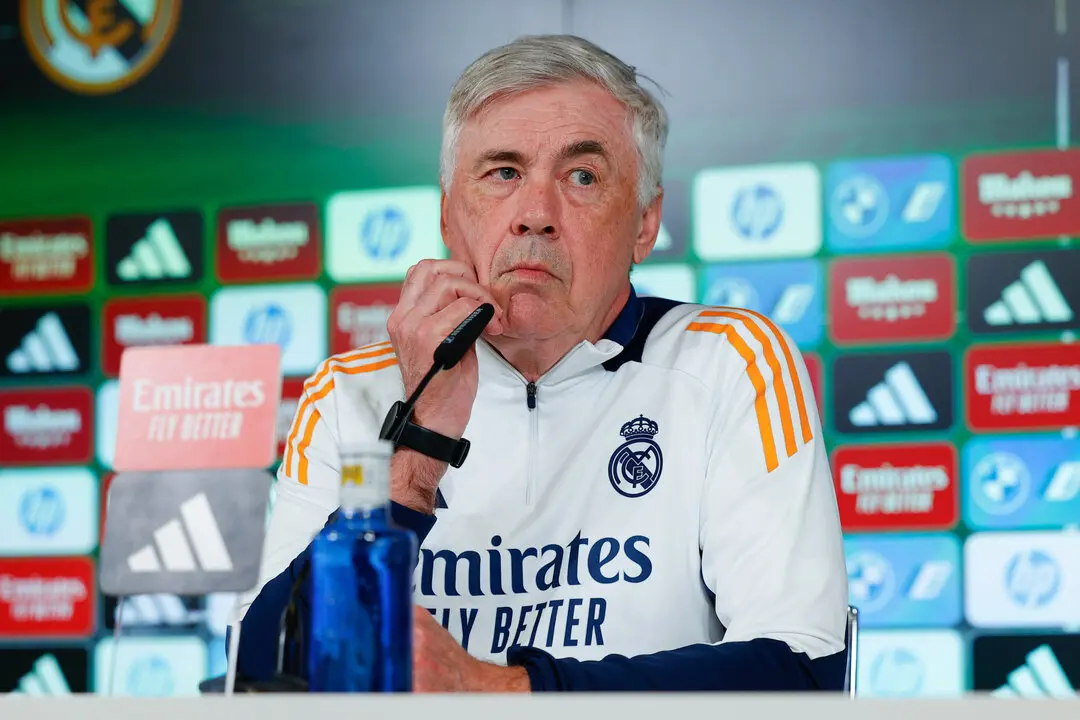 El entrenador del Real Madrid, Carlo Ancelotti. / EP