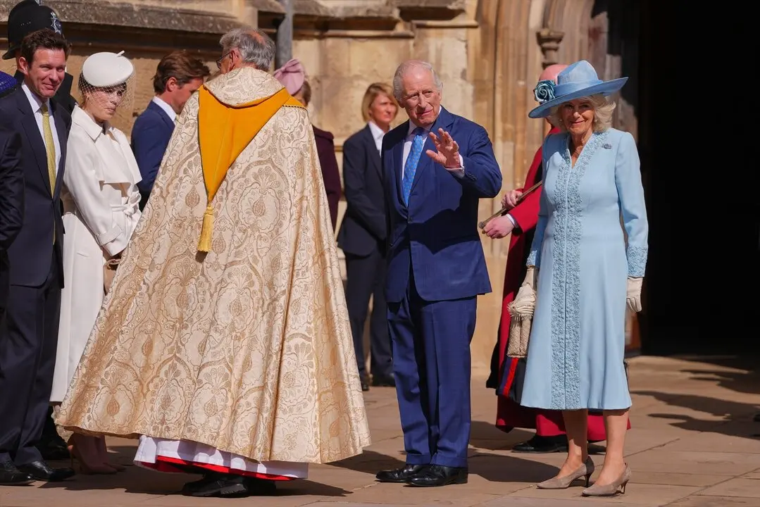 Los reyes, Carlos III y Camila. / Kirsty Wigglesworth