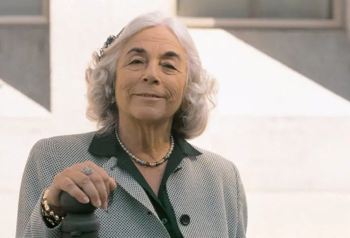 La escritora salmantina Carmen Mart&iacute;n Gaite. / x
