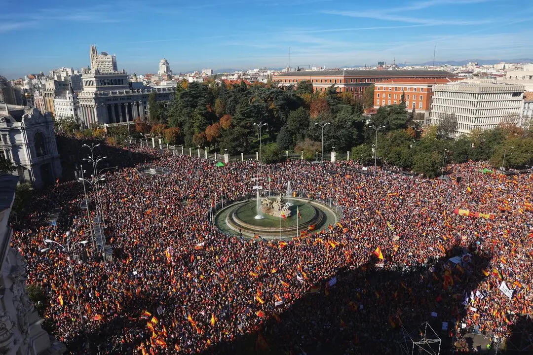 Miles de personas durante una manifestaci&oacute;n. / EP