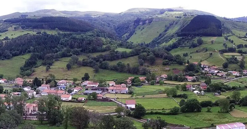 Vista general de San Mart&iacute;n de Toranzo. / T.C