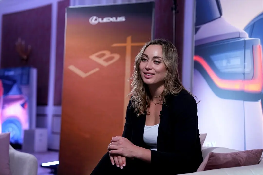La tenista espa&ntilde;ola, Paula Badosa, durante un evento. / EP