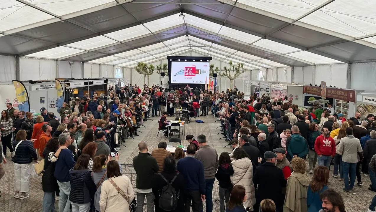 La Feria de la Anchoa y de la Conserva de Cantabria. / C.D.A