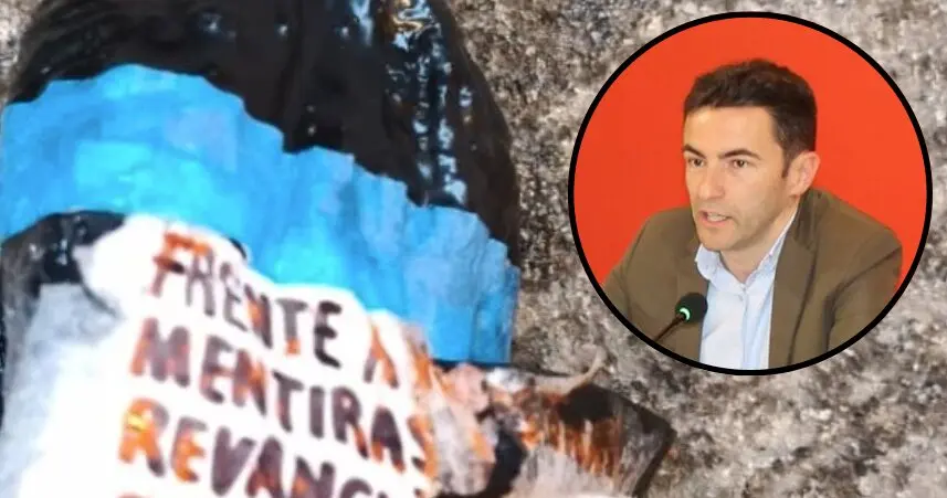 Sede del PSOE de Cantabria en Santander, donde se investiga un presunto incidente tras un acto de Memoria Democr&aacute;tica. La Polic&iacute;a no confirma, por ahora, la versi&oacute;n de explosivos difundida por el partido.