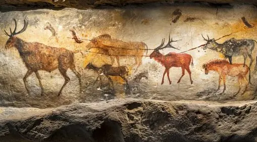 Las famosas pinturas de Altamira. / A.S.P