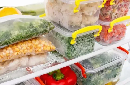 Varios alimentos congelados. / A.S.P