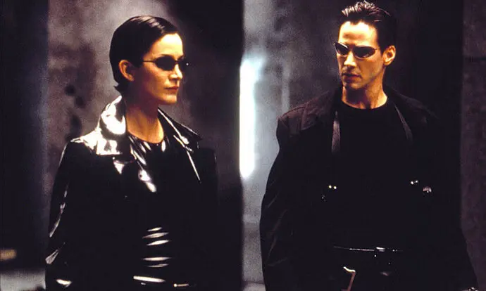Fotograma de la pel&iacute;cula 'Matrix', de los hermanos wachowski. / x