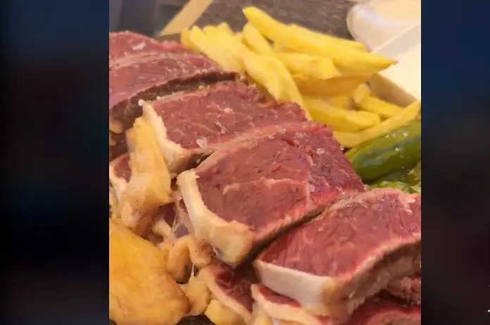 Carne de la que se puede disfrutar en el restaurantes. / RRSS