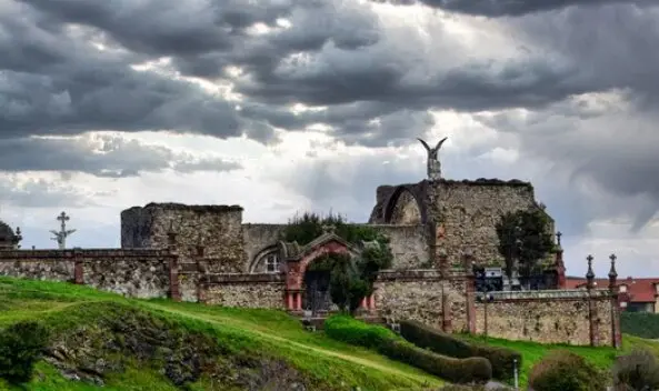 Vista del cementerio de Comillas. / A.S.