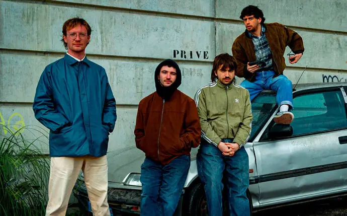 El grupo de synth punk marsell&eacute;s, Technopolice. / x