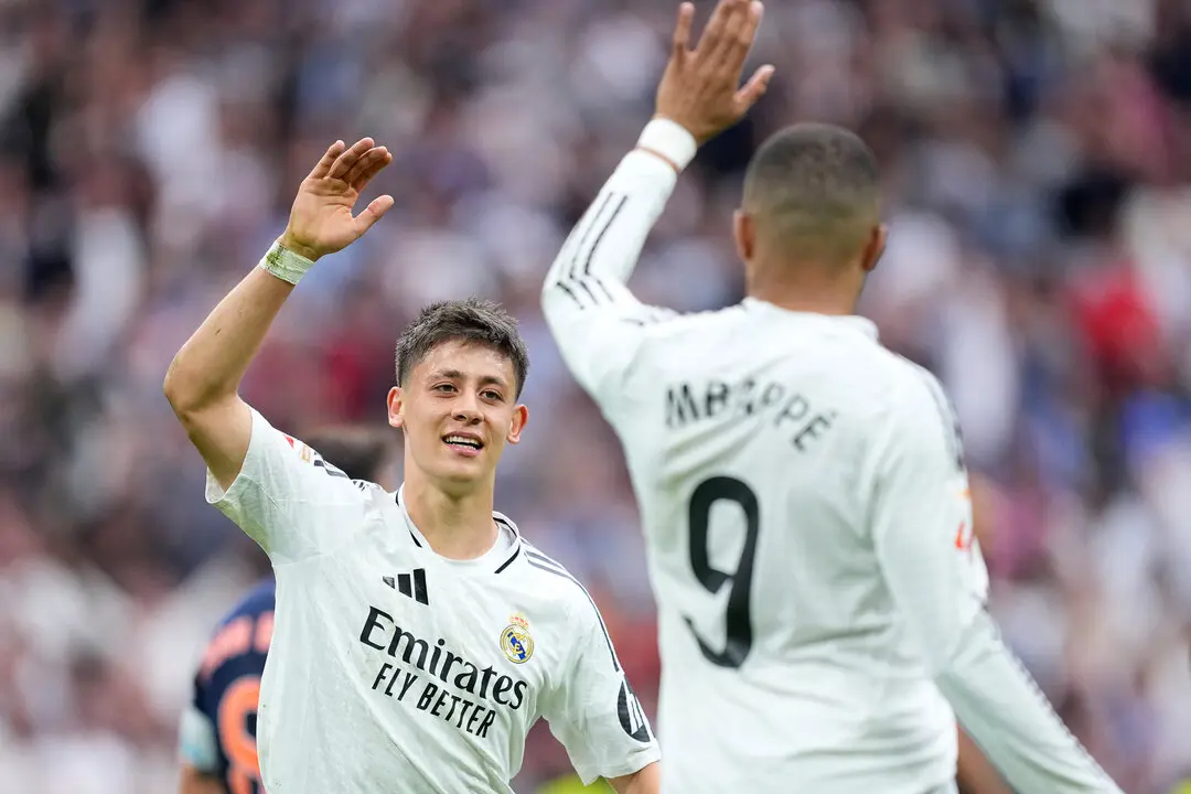 Los jugadores del Madrid celebran un gol. / AFP7