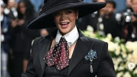 La cantante Rihanna, en los Met Gala 2025. / Instagram