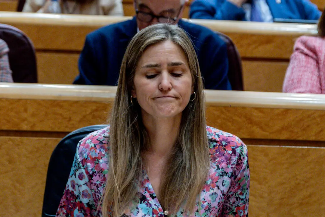 La vicepresidenta del Gobierno y ministra para la Transici&oacute;n Ecol&oacute;gica y el Reto Demogr&aacute;fico, Sara Aagesen, durante una sesi&oacute;n de control al Gobierno en el Senado. / EP
