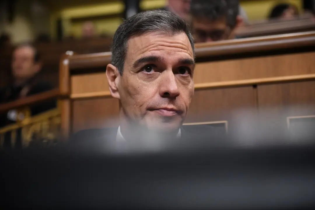 El presidente del Gobierno, Pedro S&aacute;nchez, durante una sesi&oacute;n plenaria, en el Congreso de los Diputados. / Fernando S&aacute;nchez