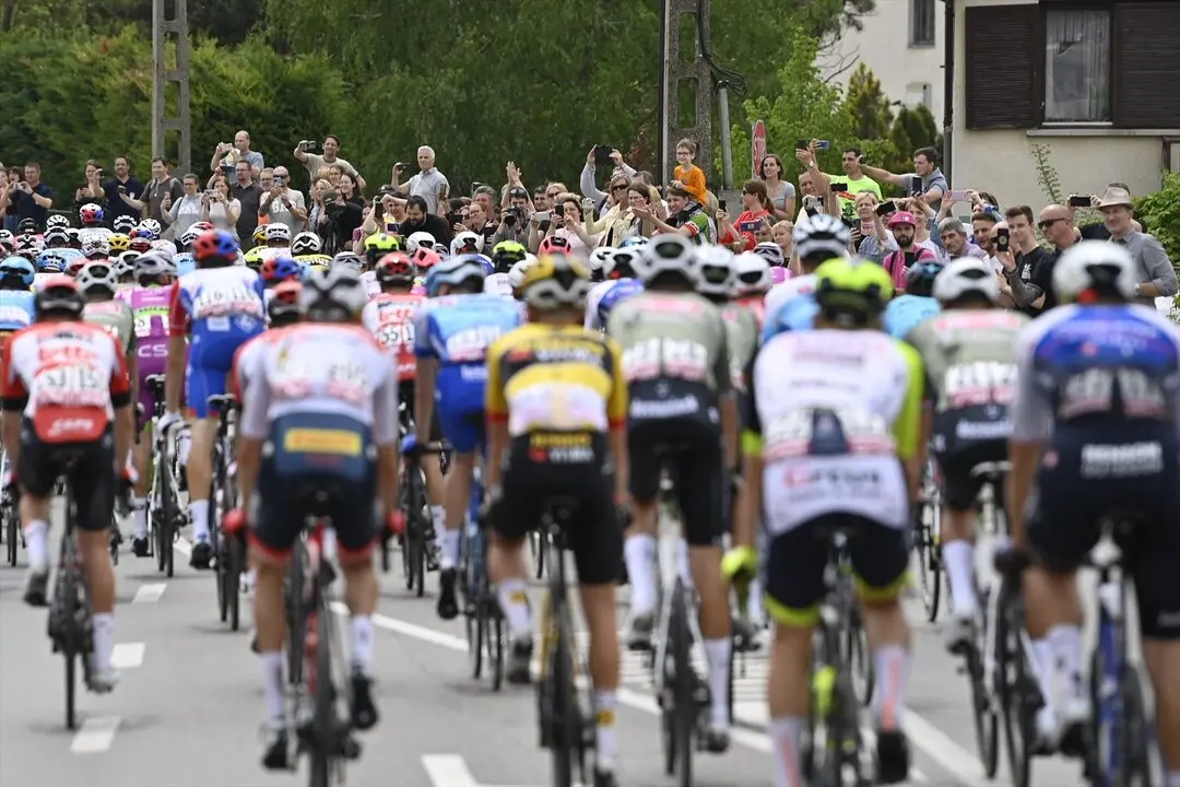 Primera etapa del Giro de Italia 2022, con salida en Budapest y llegada en Visegr&aacute;d (Hungr&iacute;a). / Giro de Italia