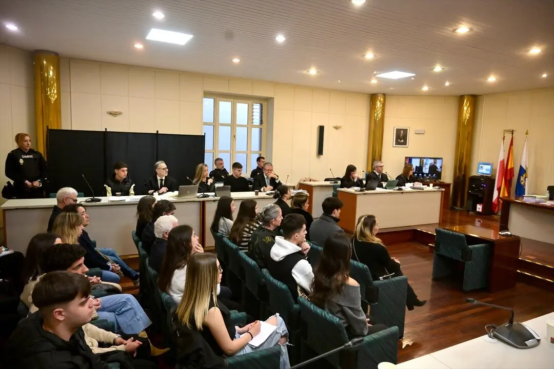 Una de las sesiones del juicio. / Nacho Cubero