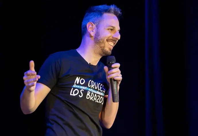 El humorista espa&ntilde;ol, David Cepo. / x