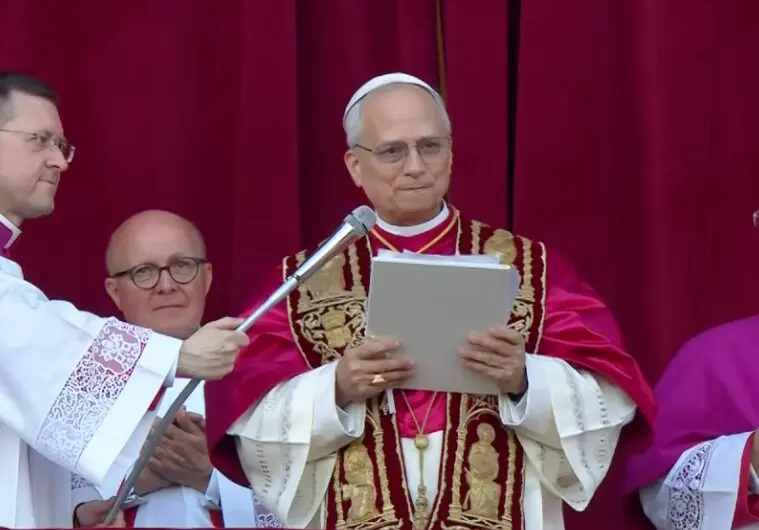 El Papa, Le&oacute;n XIV. / TVE