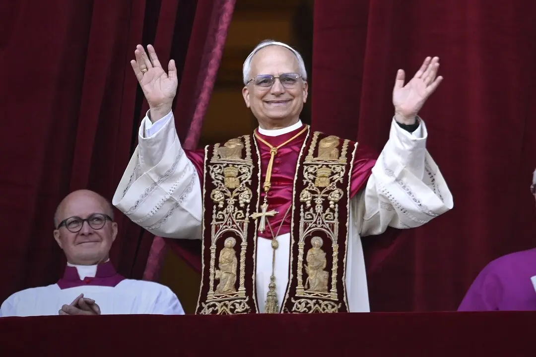 El cardenal Robert Prevost, Papa Le&oacute;n XIV, el Papa n&uacute;mero 267 de la historia, comparece ante sus fieles. / Stefano Spaziani
