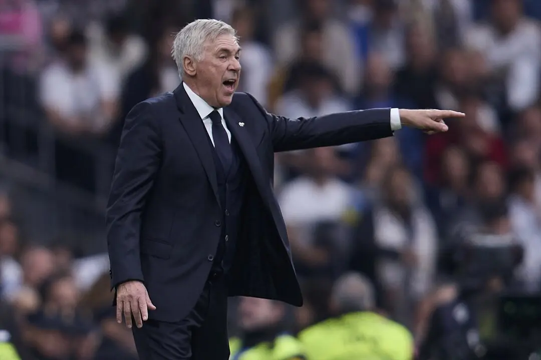 El entrenador italiano del Real Madrid, Carlo Ancelotti. / Ruben Albarran