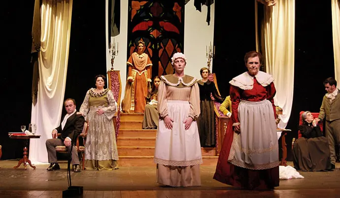 Escena de la obra 'Lady Violet' de carpe Diem Teatro. / x
