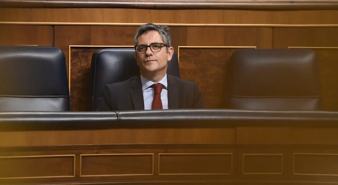 El ministro de la Presidencia, Relaciones con las Cortes y Justicia, F&eacute;lix Bola&ntilde;os. / EP