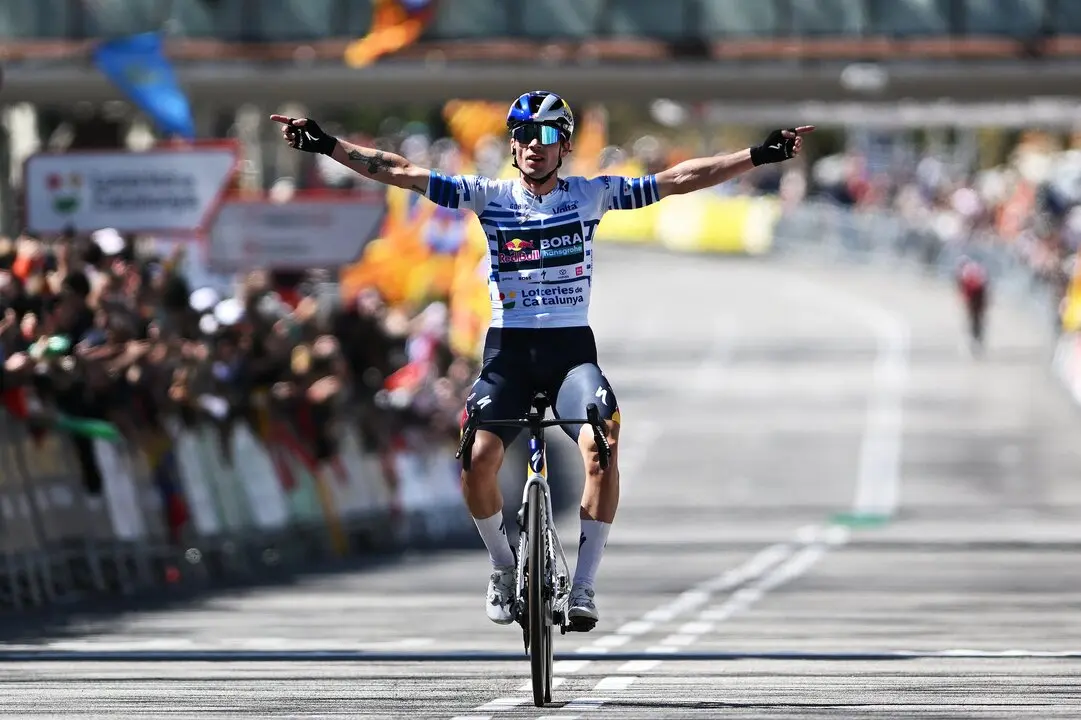 El ciclista, Primoz Roglic. / X