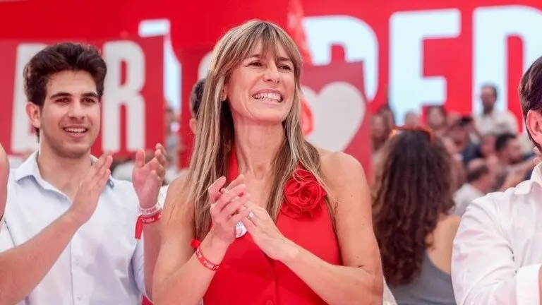 La mujer de Pedro S&aacute;nchez, Bego&ntilde;a G&oacute;mez. / Ricardo Rubio / Archivo