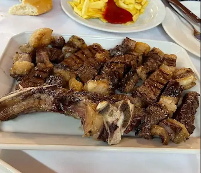 Uno de los platos del restaurante. / A.E