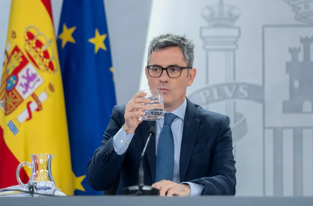 El ministro de la Presidencia, Justicia y Relaciones con las Cortes, F&eacute;lix Bola&ntilde;os. / EP