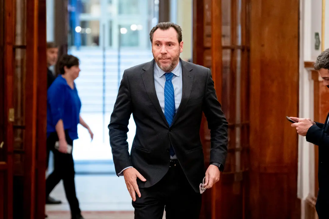 El ministro de Transportes y Movilidad Sostenible, &Oacute;scar Puente. / EP