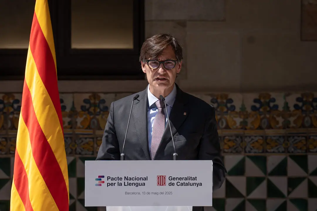 El presidente de la Generalitat, Salvador Illa. / EP