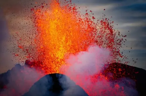 Una erupci&oacute;n de un volc&aacute;n. / A.S.