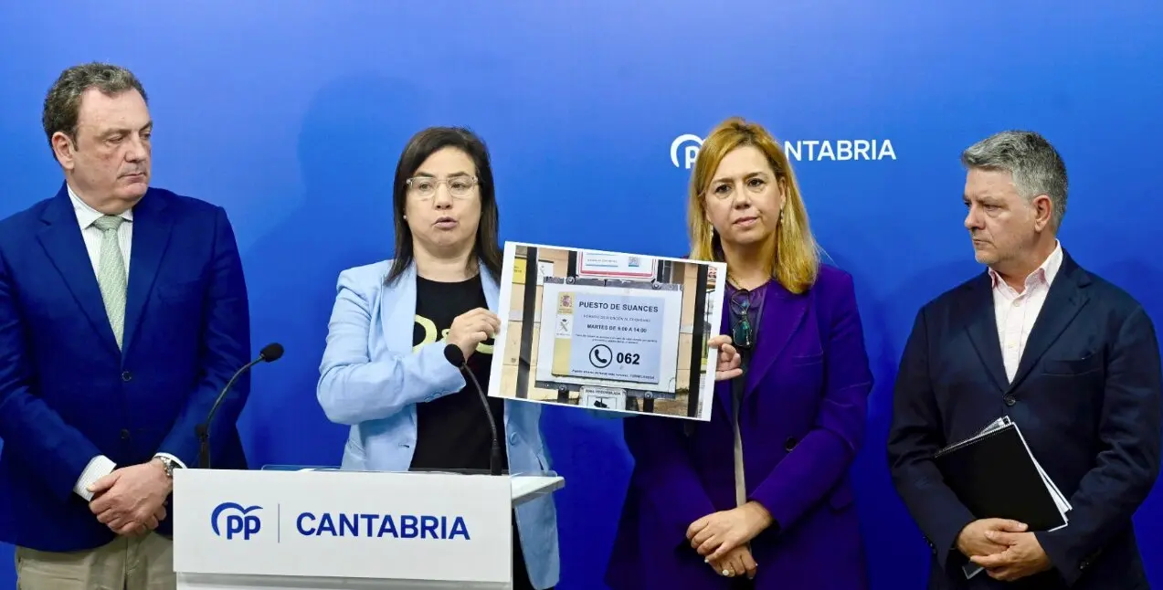 La portavoz de Interior del PP en el Congreso, Ana V&aacute;zquez, exige responsabilidades al Gobierno de S&aacute;nchez por el cierre de cuarteles y el auge de la criminalidad en Cantabria.