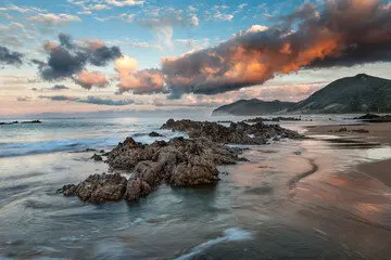 Uno de los paisajes de las playas de Noja. / A.S.P