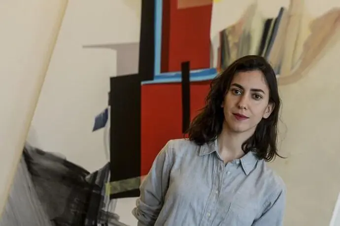 La artista santanderina Vicky Usl&eacute;. / x
