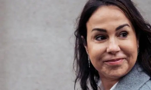 La expresidenta de ADIF, Isabel Pardo de Vera, a su llegada a declarar al Tribunal Supremo por el &lsquo;caso Koldo&rsquo;. / Gabriel Luengas