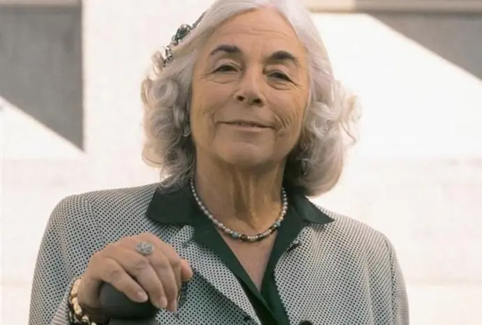 La escritora salmantina, Carmen Mart&iacute;n Gaite. / x