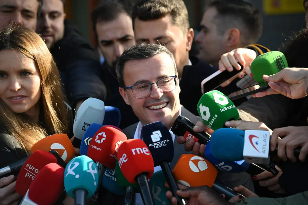 Miguel &Aacute;ngel Gallardo, tras declarar por el caso David S&aacute;nchez | Europa Press