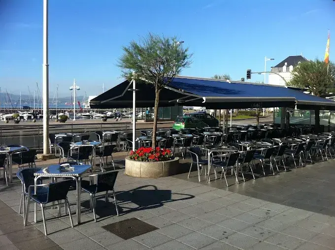 La terraza del local ubicado en Santander. / A.E