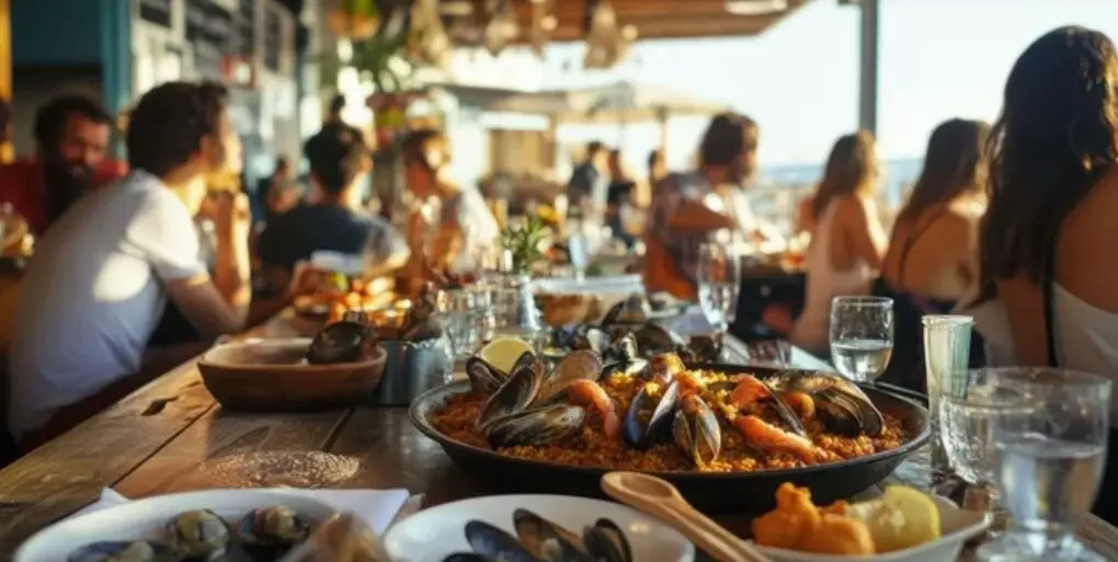 Disfrutar de un buen arroz con marisco junto al mar es uno de los grandes placeres gastron&oacute;micos de Cantabria.
