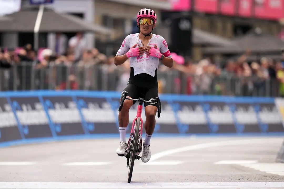 El ciclista ecuatoriano Richard Carapaz (EF Education-EasyPost). / X