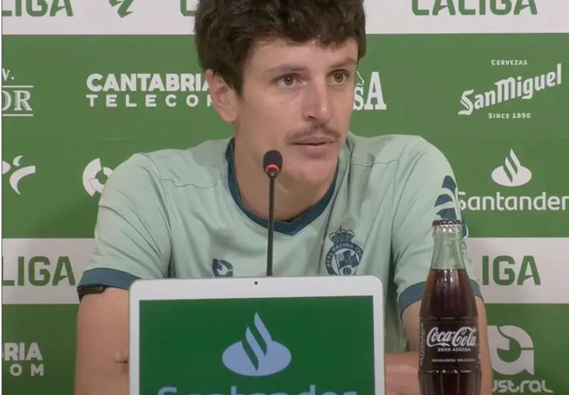 Marco Sangalli lanza un mensaje contundente antes del partido decisivo contra el Eldense. / RRC