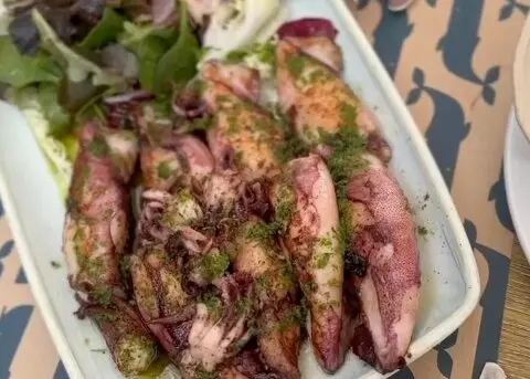 Uno de los platos del Cachalote. / A.E.