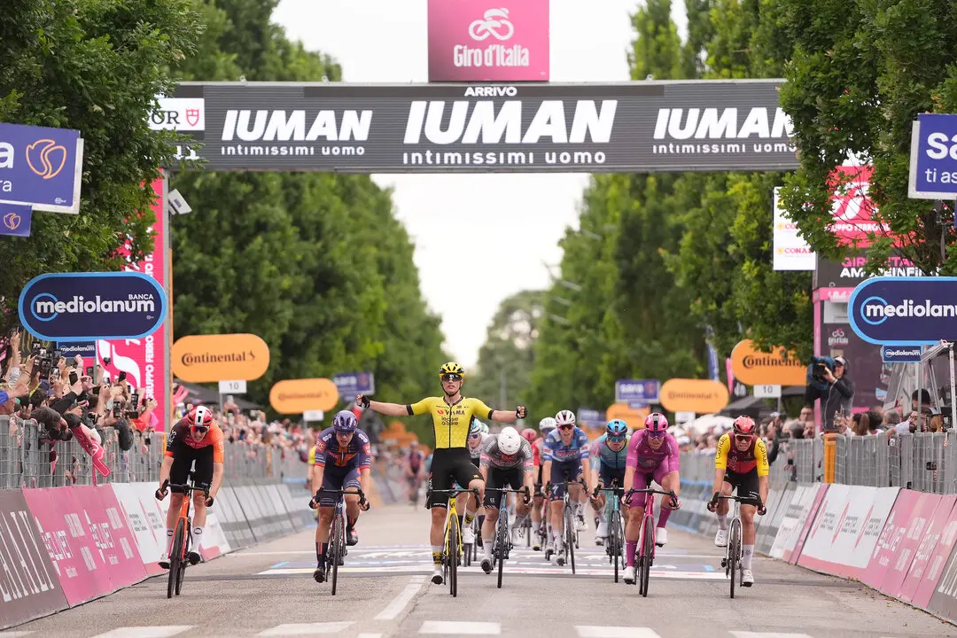 El ciclista Olav Kooij (Team Visma | Lease a Bike). / X