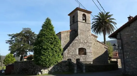 Iglesia de San Vicente Martir, en San Vicente del Monte. / A.S.