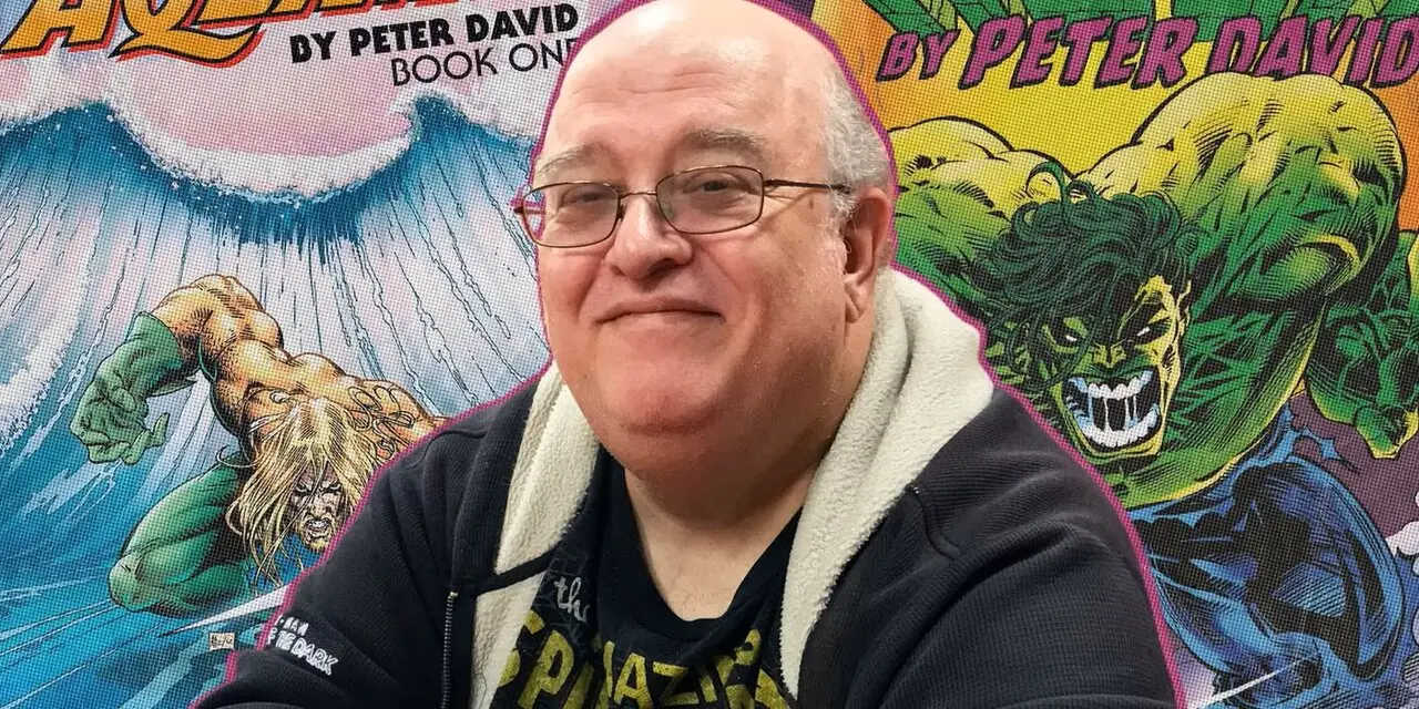El guionista, Peter David. / Akira Comics